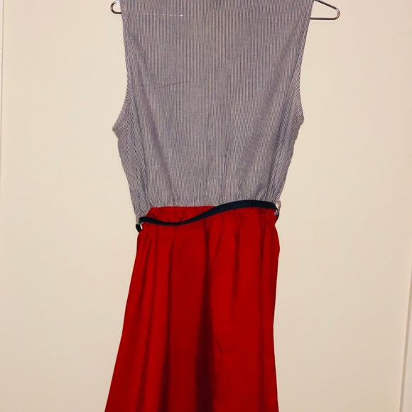 Love Chelsey Striped Spring Evening Dress - Picture 4 of 4